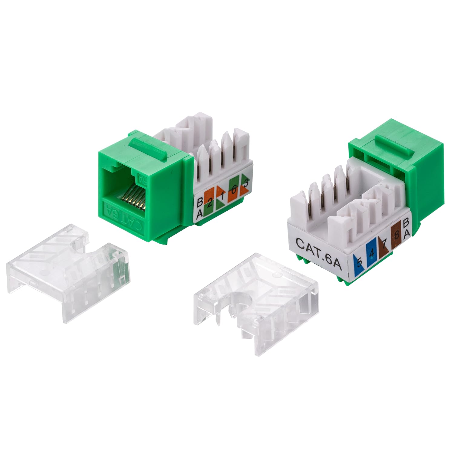 BA CAT6A /9 CAT 6 6 A2163 1 2 A CAT.6A 5 A 8 BA 1