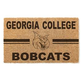 Jardine - Georgia College Bobcats 18" x 30" Team Logo Doormat - Brown