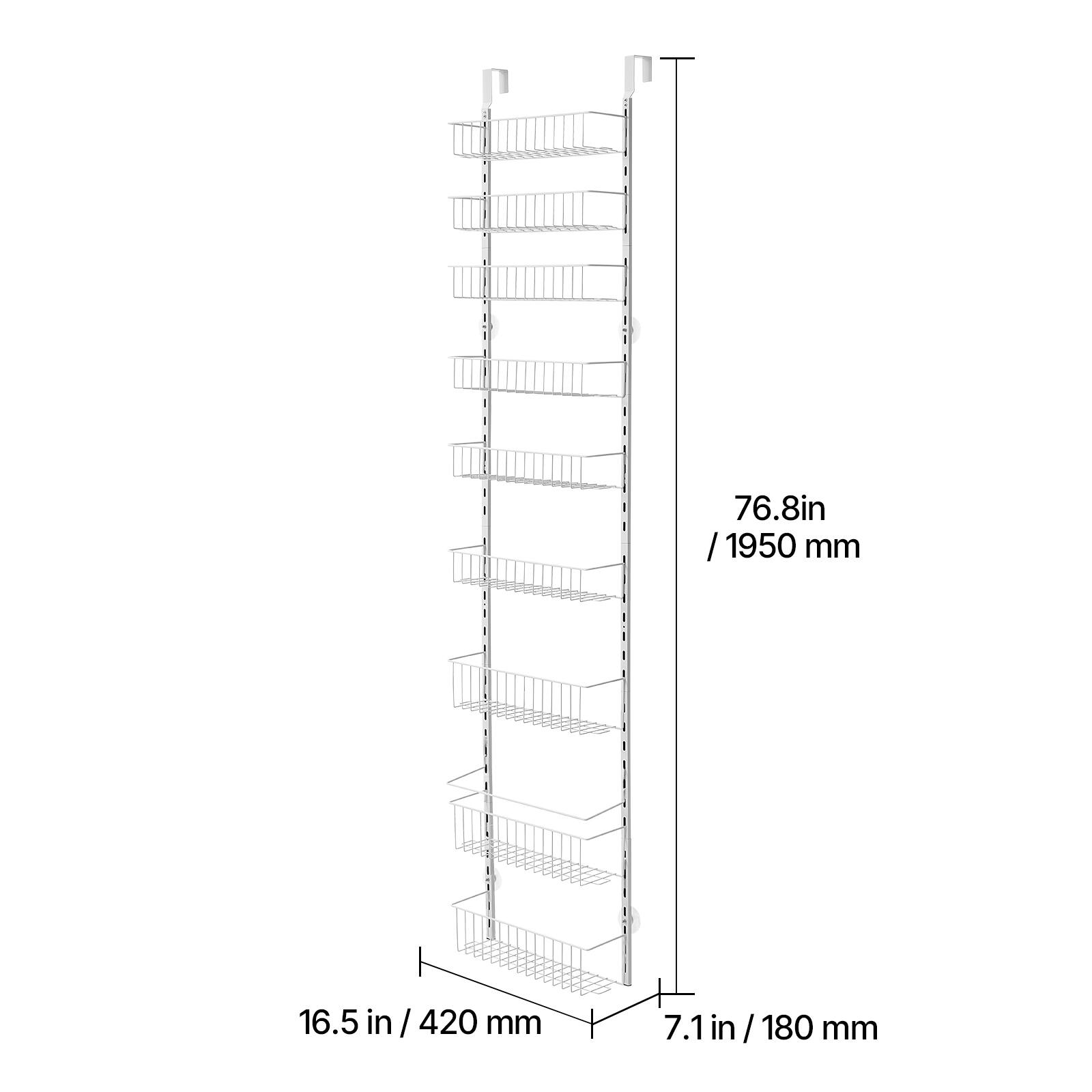 76.8 in / 1950 mm

16.5 in / 420 mm

7.1 in / 180 mm
