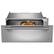 Angle. KitchenAid - 30" Slow Cook Warming Drawer - PrintShield Stainless.