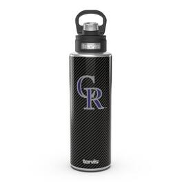 Tervis - Colorado Rockies 40oz. Carbon Fiber Wide Mouth Water Bottle - Multicolor