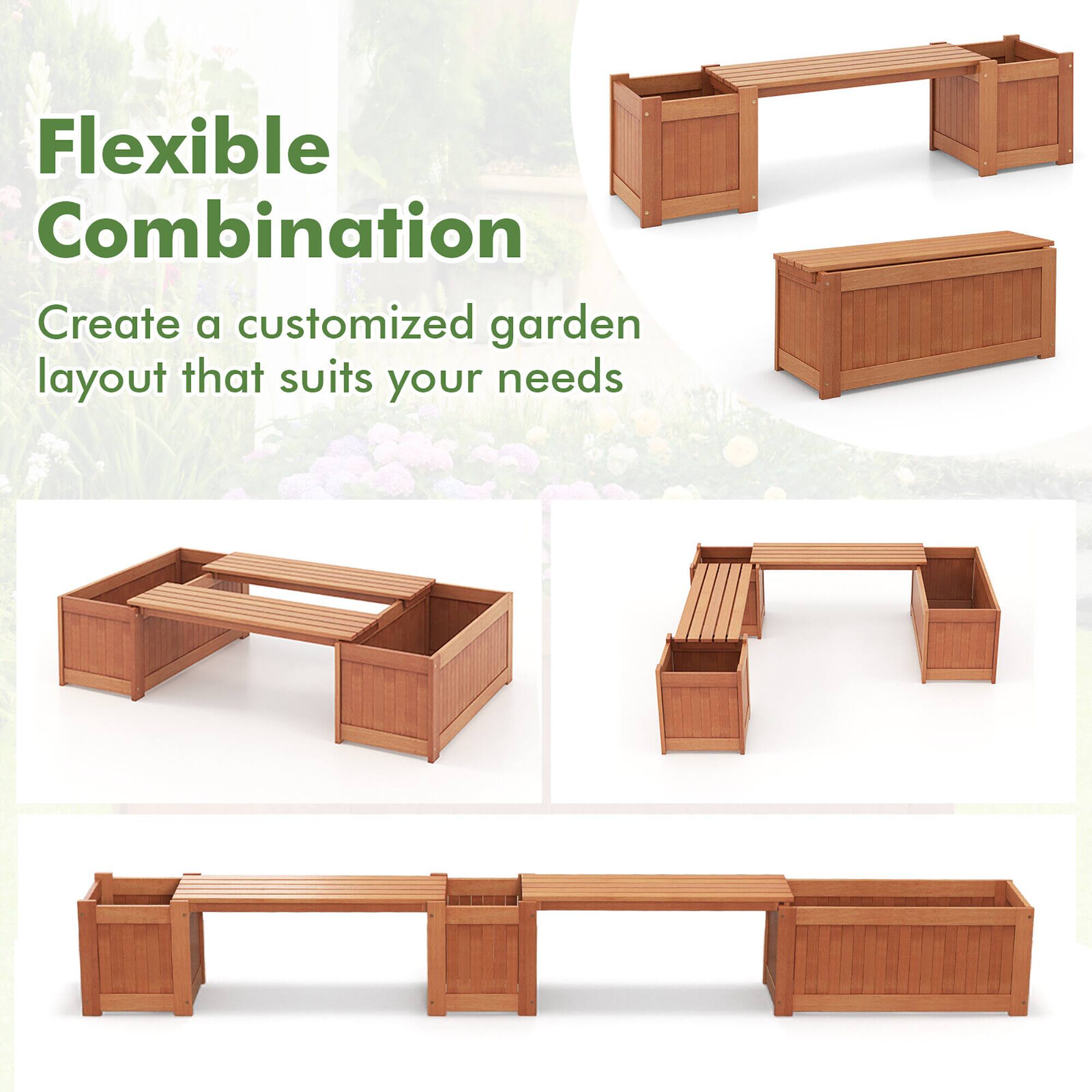 Flexible Combination

Create a customized garden layout that suits your needs