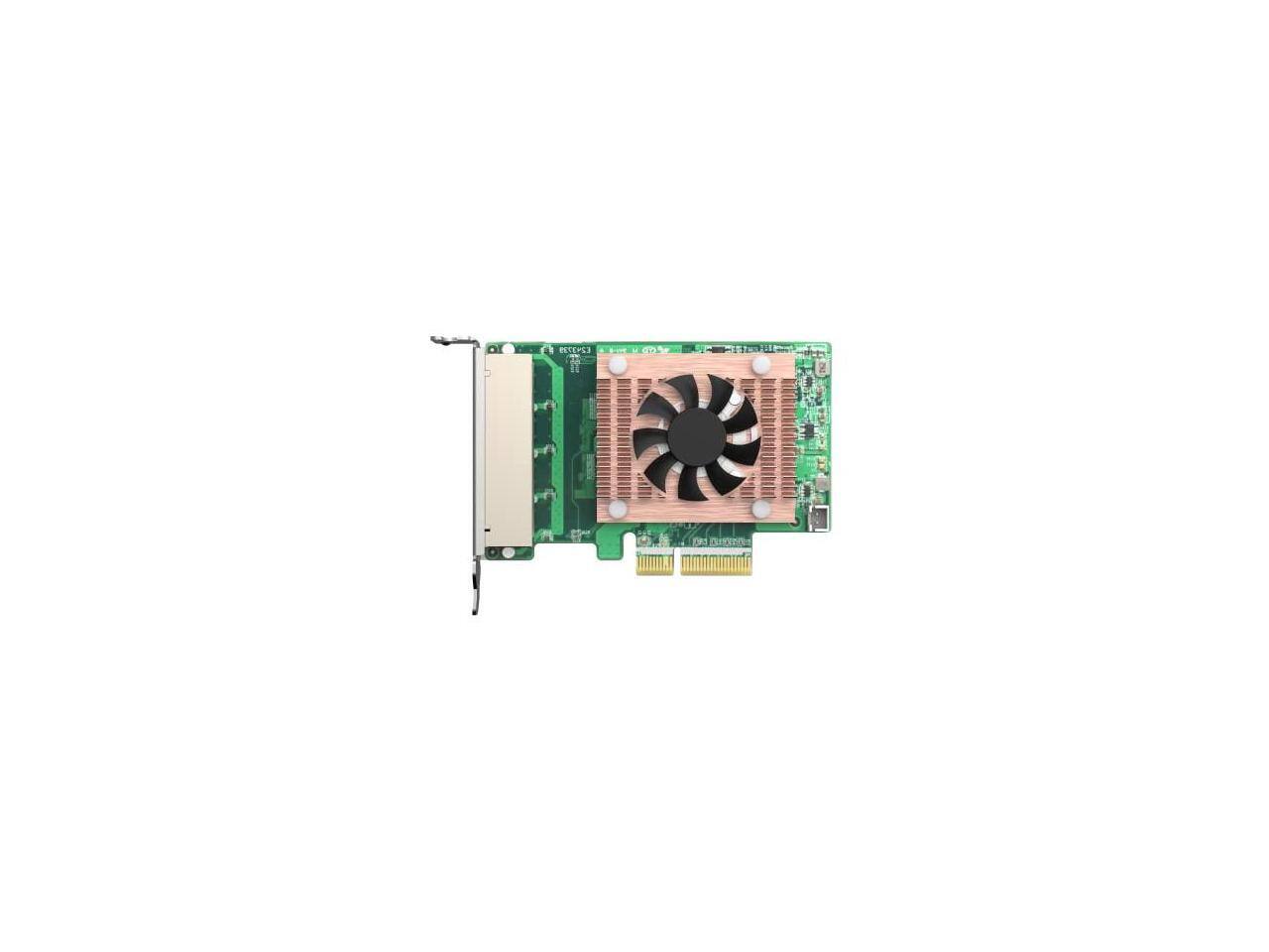 Alt View 4. QNAP - QNAP QXG-2G4T-I225 Quad-Port 2.5 GbE Network Expansion Card.
