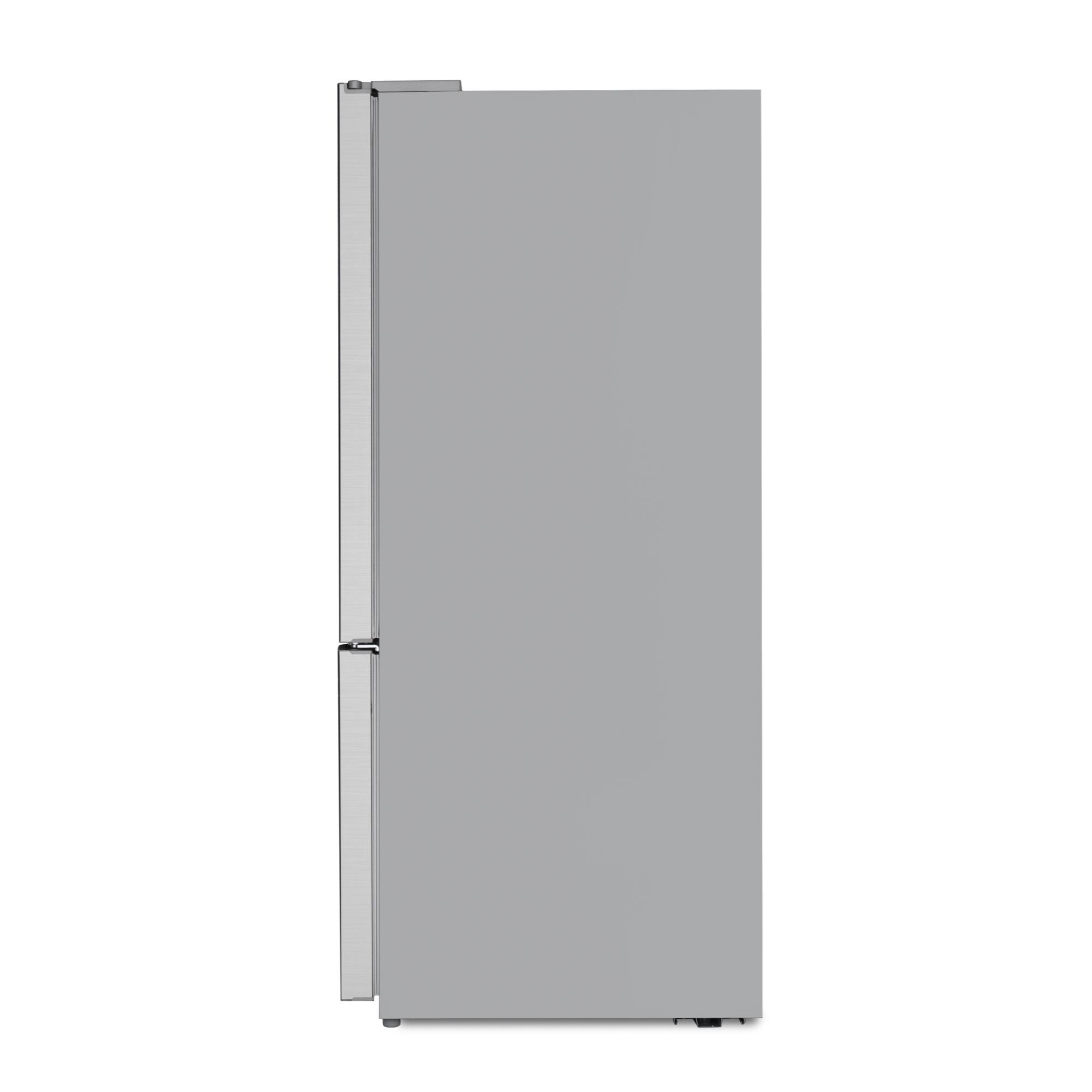 Alt View 7. Koolmore - 18.5 cu. ft. Stainless-Steel French Door Refrigerator in Silver (KM-RERFDSS-18C) - Stainless-Steel.