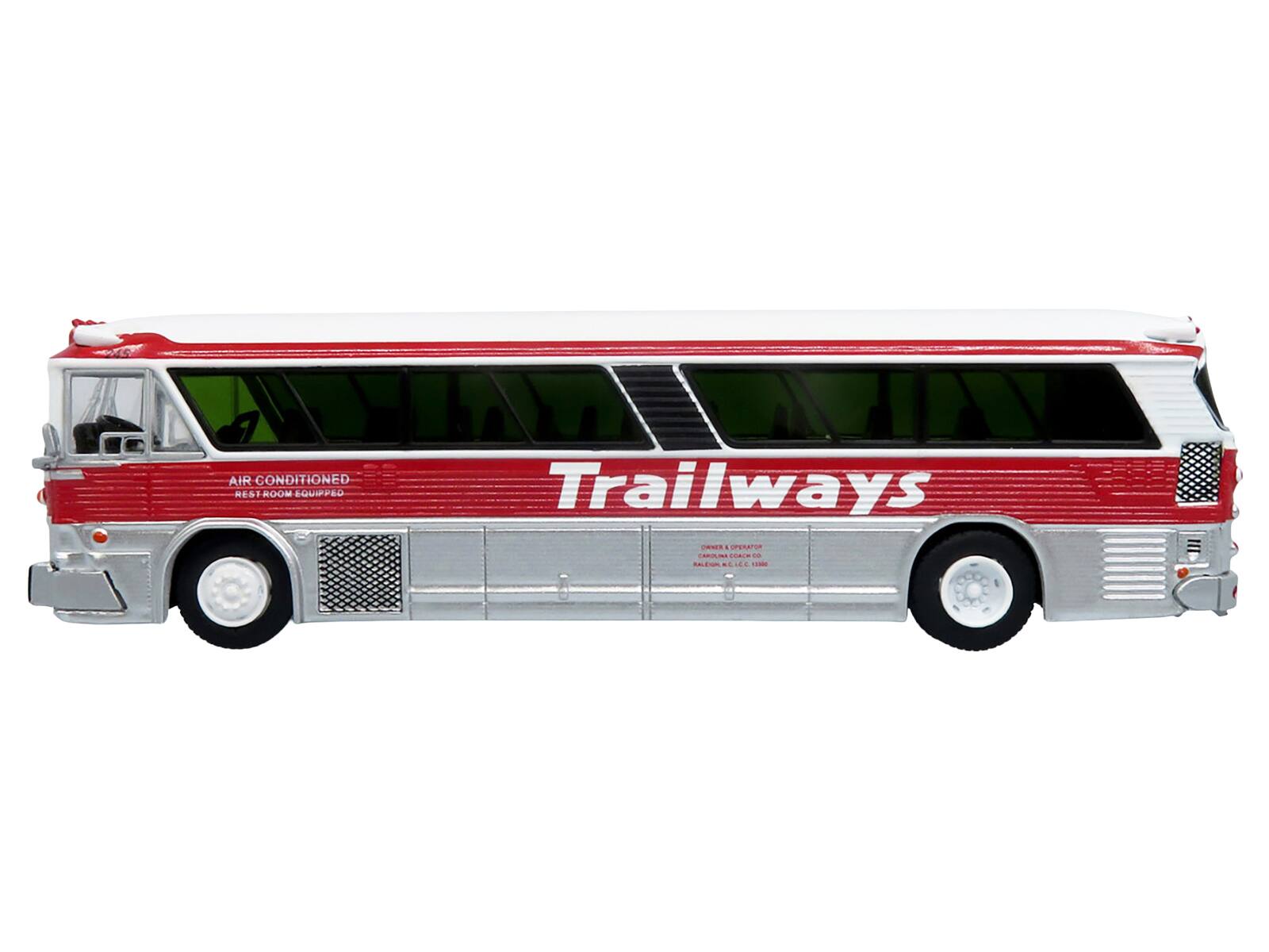 AIR CONDITIONED  
REST ROOM EQUIPPED  
Trailways  
M + SPRAA