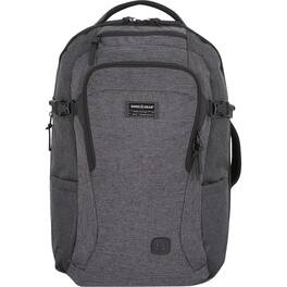 SwissGear - 22" Hybrid Travel Laptop Backpack 6067 - Heather Grey