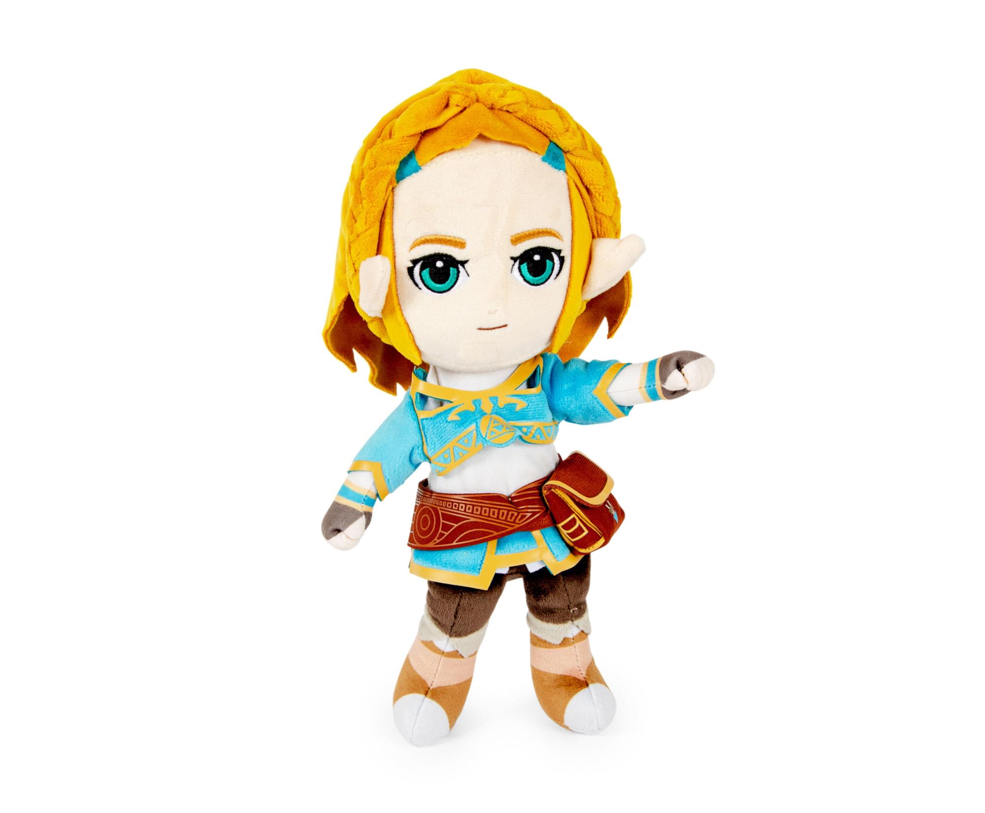 Front. Little Buddy - Legend of Zelda Breath of the Wild 12 Inch Plush | Princess Zelda - Blue.