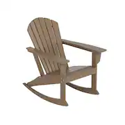 Magic Rocking Chair WestinTrends Dylan Outdoor Patio Poly Plastic Adirondack Rocking Chair ...