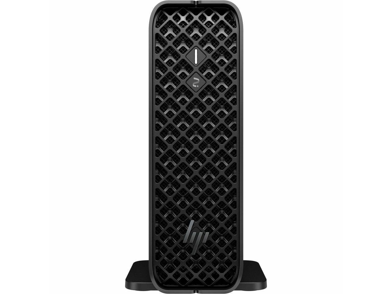 Alt View 9. HP - HP Z2 G1i Workstation - Intel Core Ultra 5 235 - 32 GB - 1 TB SSD - NVIDIA RTX A400 - Windows 11 Pro - Mini PC - Black.