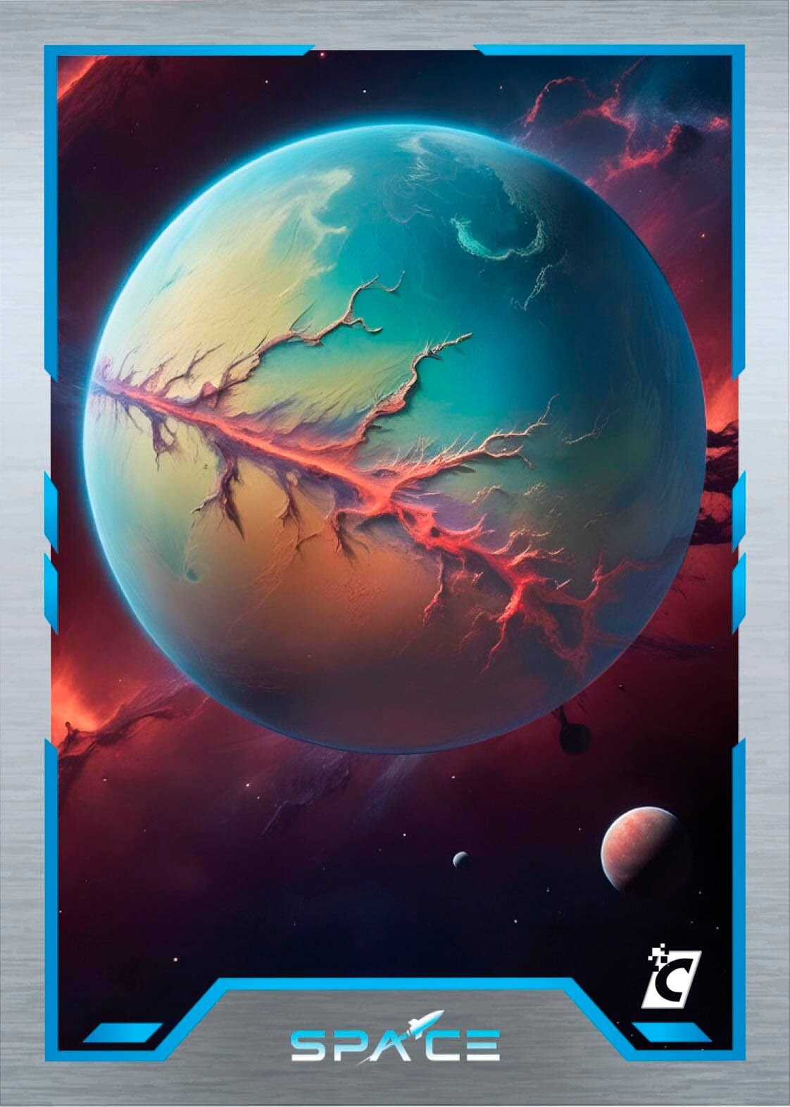 Alt View 2. Cardsmiths - Space: Galactic Edition Trading Card Mega Box.