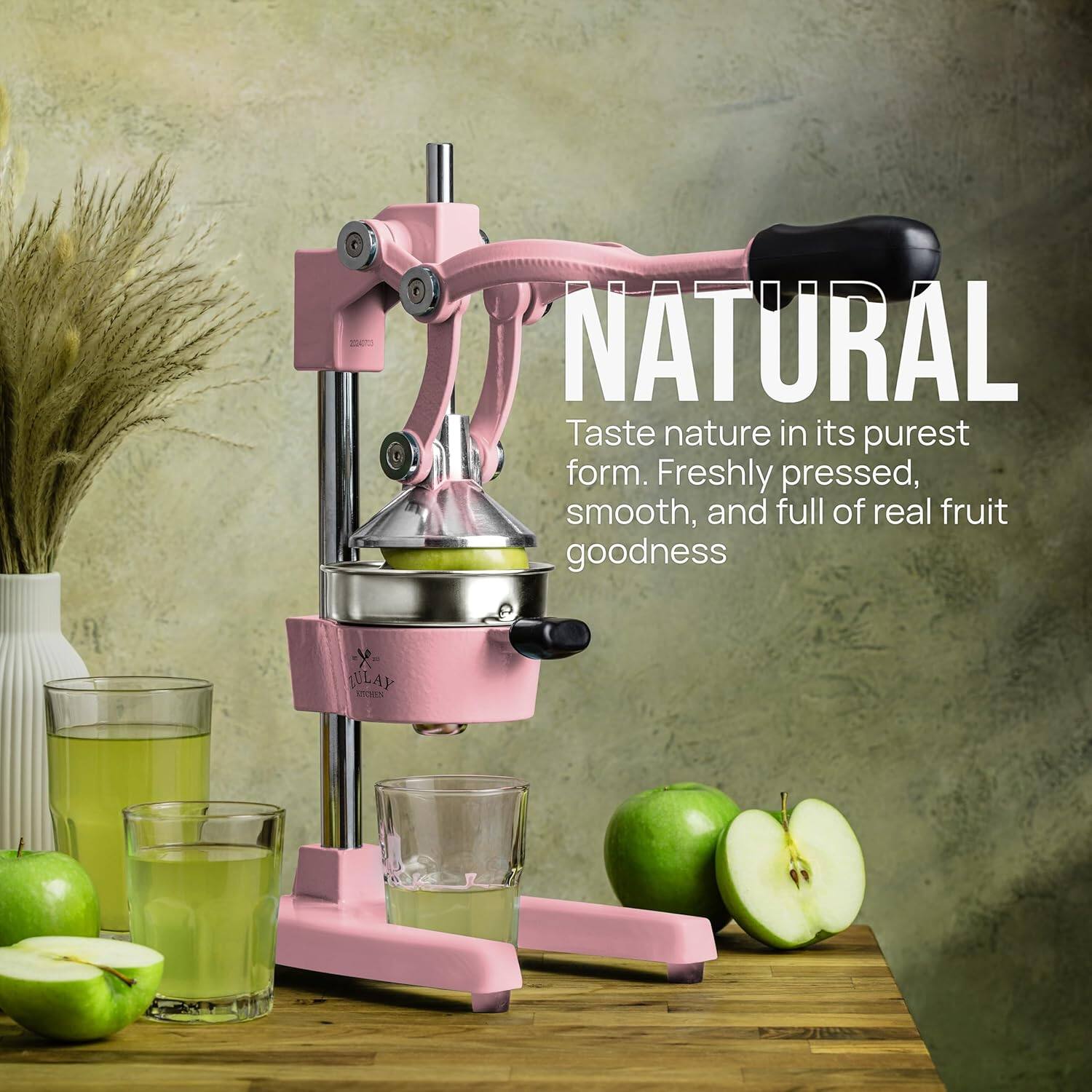 NATURAL  
Taste nature in its purest form. Freshly pressed, smooth, and full of real fruit goodness