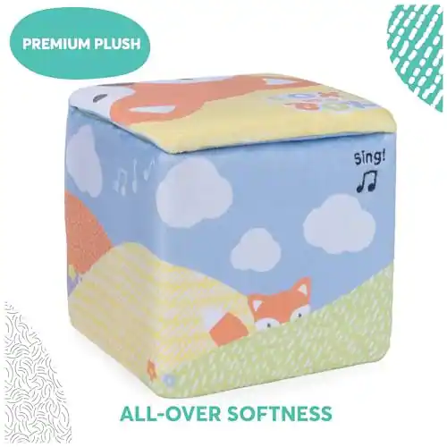 Sensory Box Activity Gund Fox in a Box Animated Plush Activity Toy for Babies 0+, Soft ...