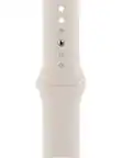 Front. Apple - APPLE WATCH 41MM SPORT BAND SIZE M/L MPLR3AM/A - STARLIGHT - Starlight.