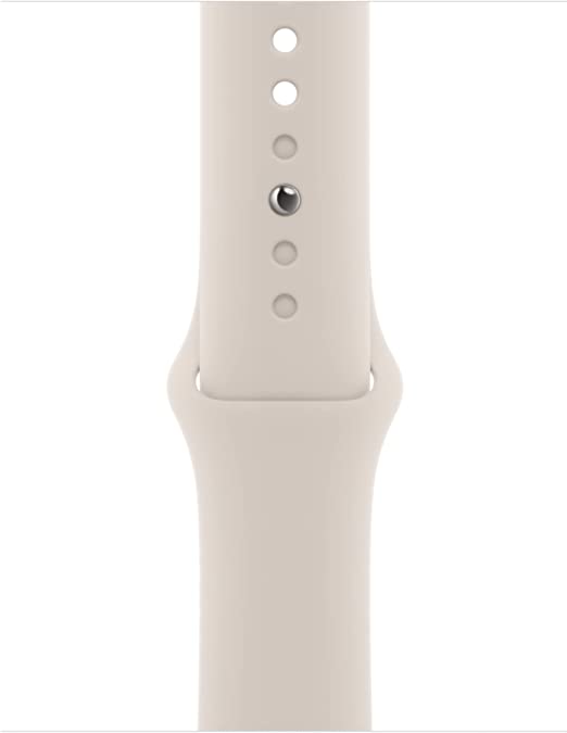 Apple - Refurbished Excellent - WATCH 41MM SPORT BAND SIZE M/L MPLR3AM/A - Starlight