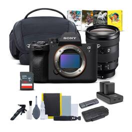Sony - Alpha 7 IV Mirrorless Camera with 24-105mm f/4 Lens and Accessories Bundle