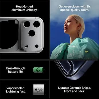 Apple Refurbished Excellent iPhone 17 Pro 256GB 6.3 Apple Refurbished Excellent iPhone 17 Pro 256GB 6.3
