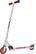 Angle. Razor - Kids Folding Aluminum Portable Kick Push Scooter w/ Wheelie Bar - Red.