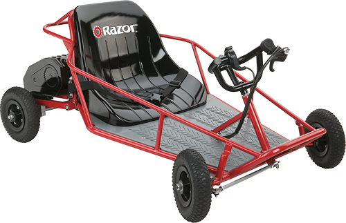 Angle View: Razor - Electric Dune Buggy - Red