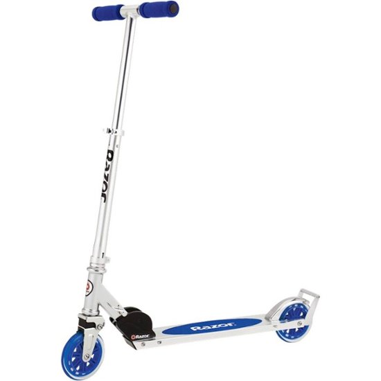 Front Zoom. Razor - A3 Kick Scooter - Blue.