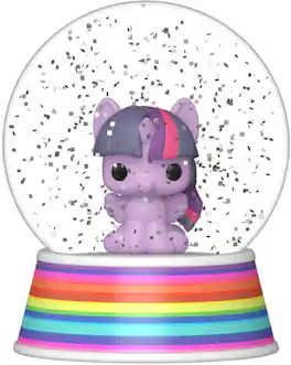 Funko - POP! Mini Glitter Globe: My Little Pony - Twilight Sparkle (MLP) - COLLECTIBLES - Multicolor
