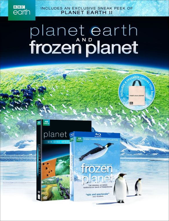  Planet Earth Gift Set: Planet Earth/Frozen Planet [Blu-ray/DVD]