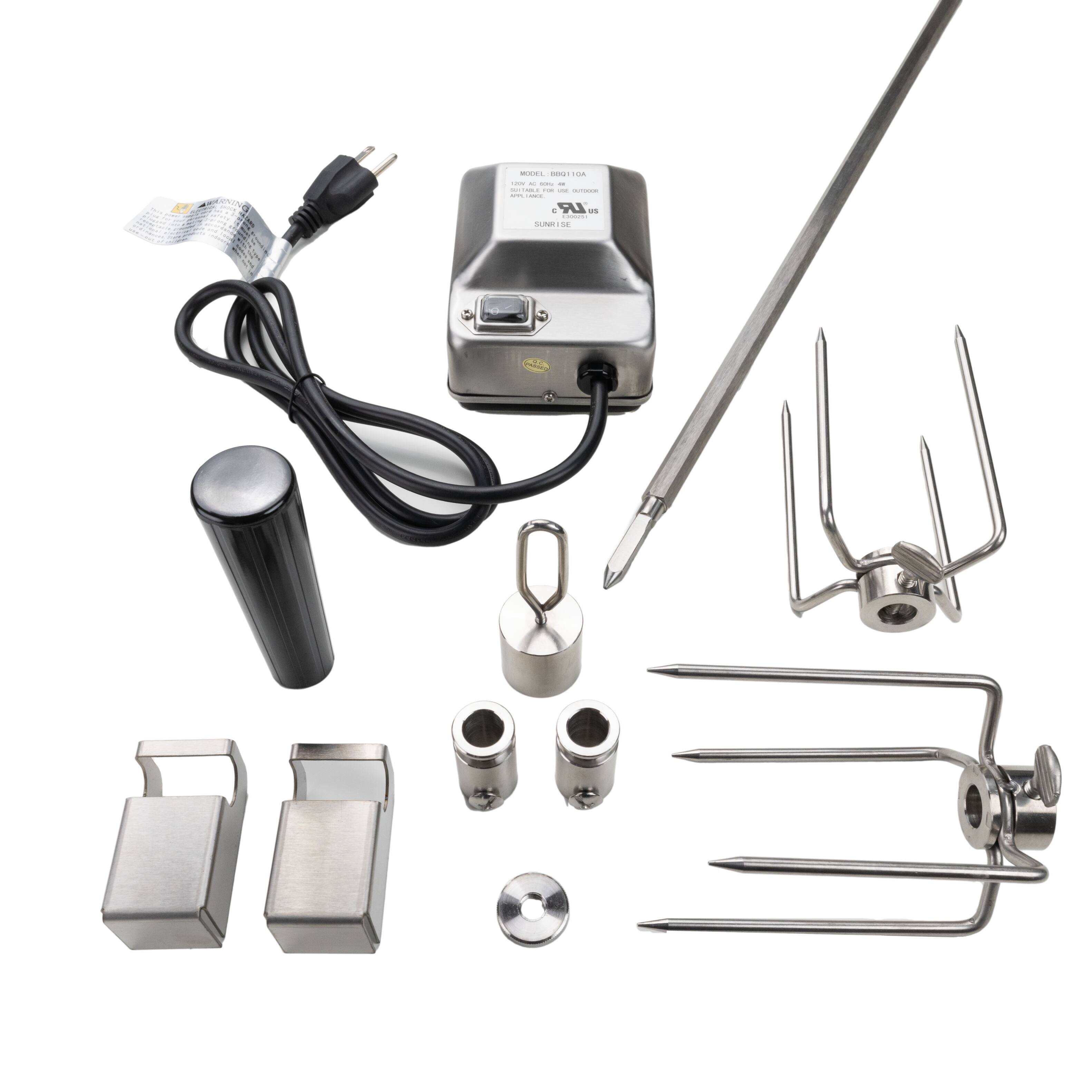 Coyote Outdoor Living - Rotisserie Kit For 42" Gas Grills - Stainless Steel