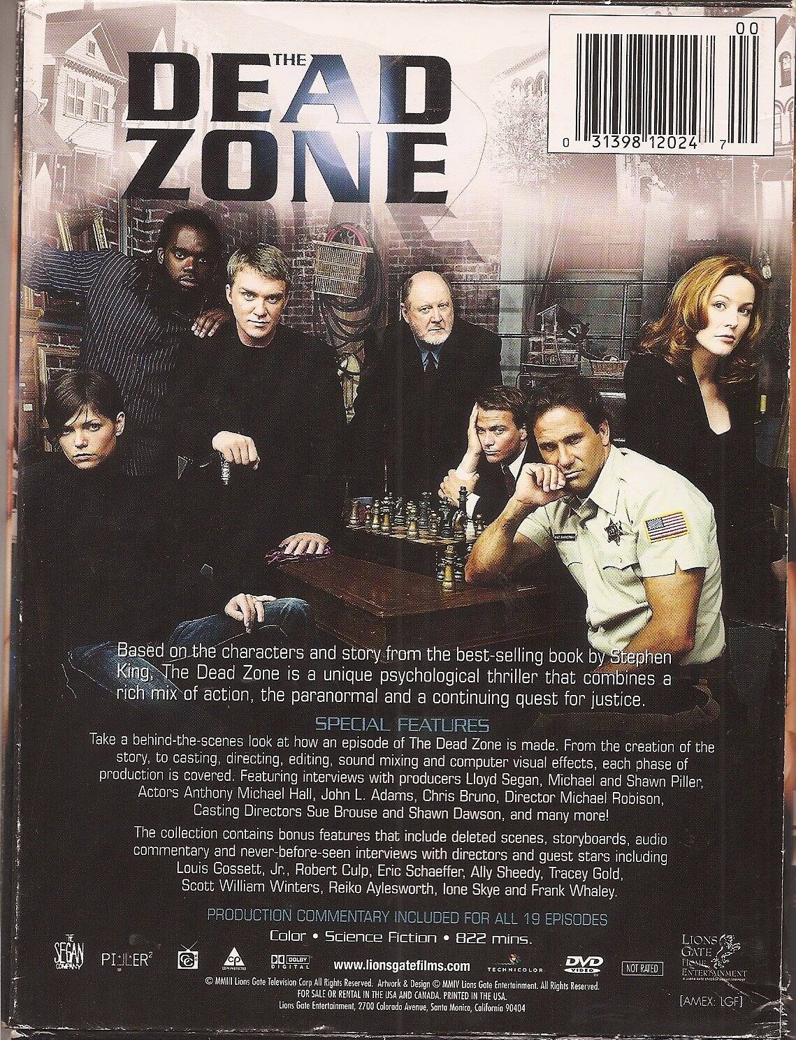 Alt View 1. Dead Zone: The Complete Second Season   - DVD.