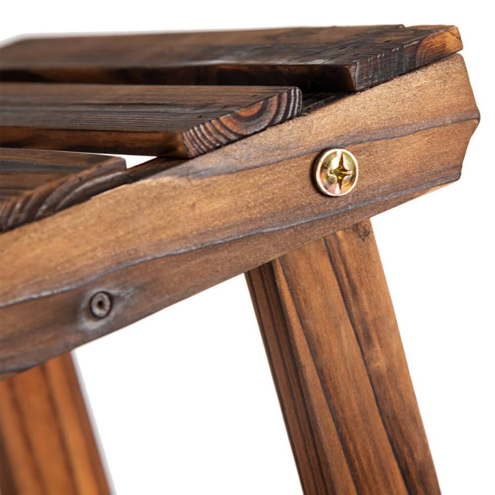 Alt View 3. Kadyn - Raised Planter Stand, Large Space Flower Rack Shelf, 6 Tier Garden Wooden Shelf Storage Plant Rack Stand.