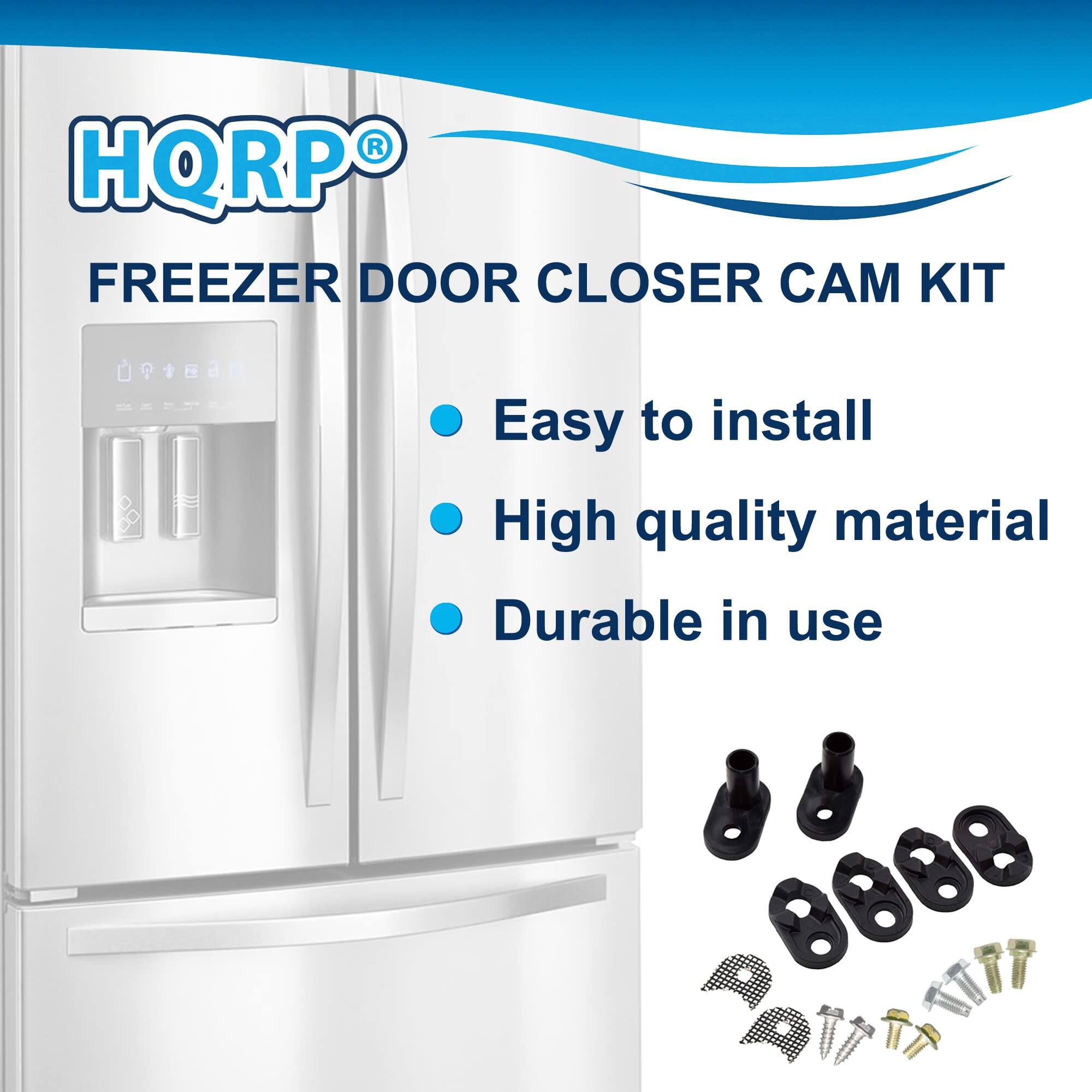 HQRP® FREEZER DOOR CLOSER CAM KIT  
- Easy to install  
- High quality material  
- Durable in use
