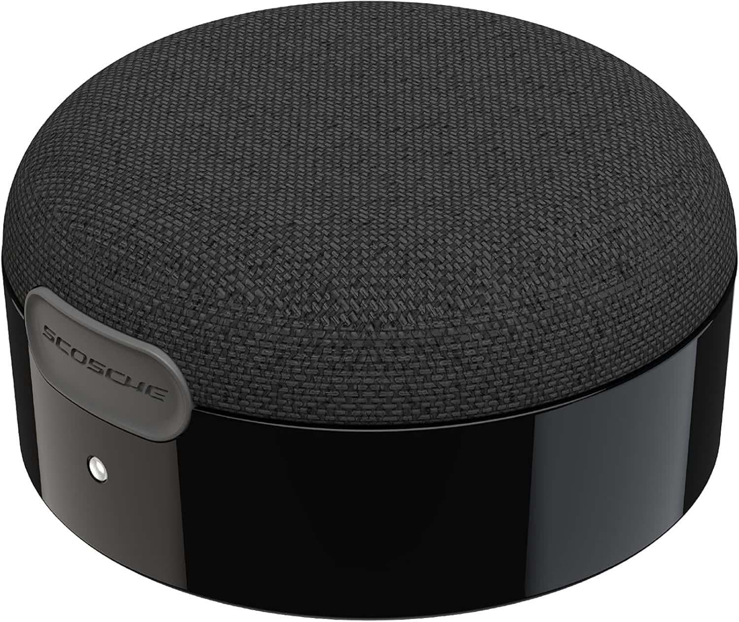 Scosche - BTMSS-SP BoomCan MS Portable Magnetic True Wireless Bluetooth Speaker Compatible with MagSafe iPhone 16/15/14/13 - Black