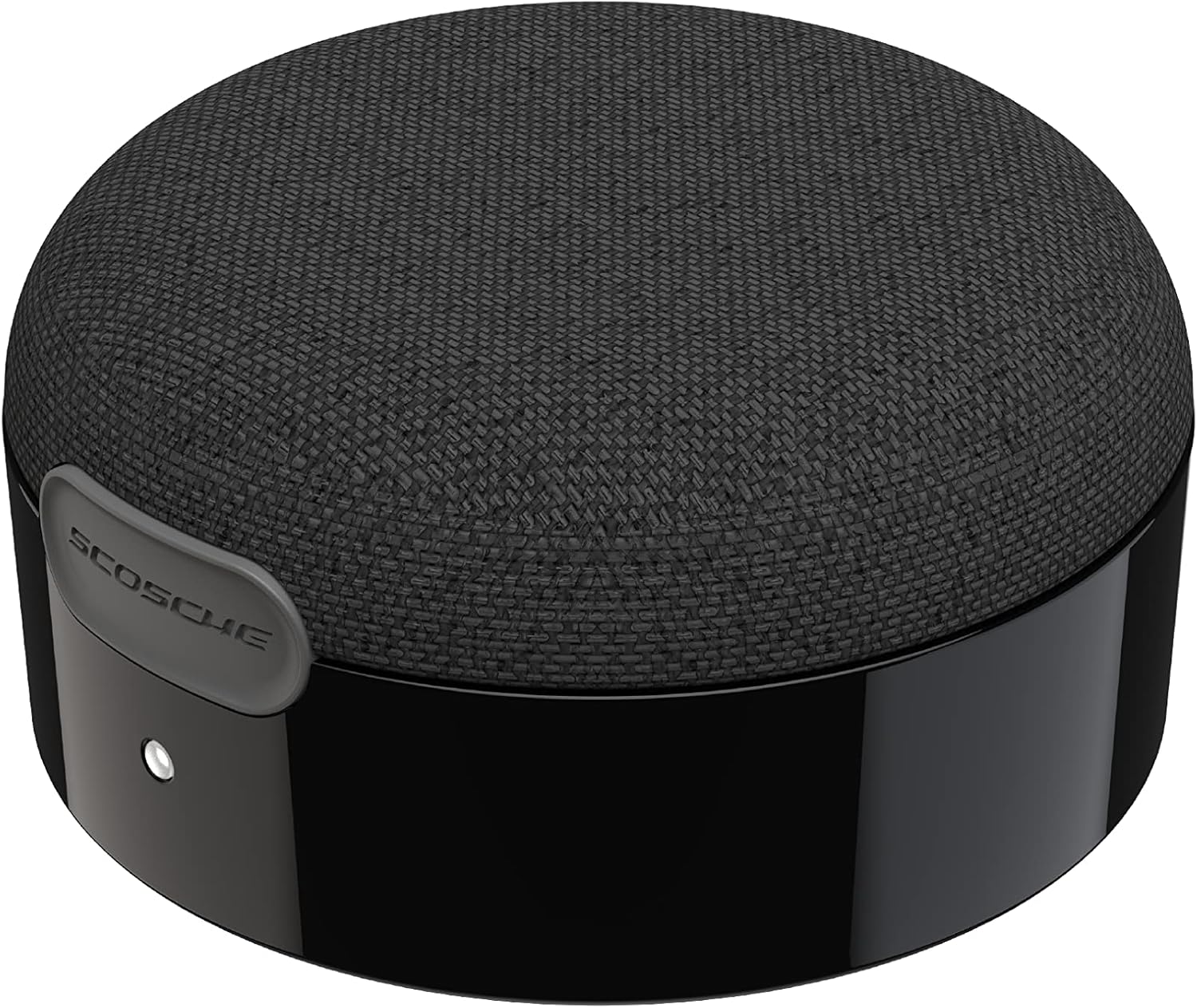 Scosche - BTMSS-SP BoomCan MS Portable Magnetic True Wireless Bluetooth Speaker Compatible with MagSafe iPhone 16/15/14/13 - Black