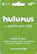 Front. Hulu - Hulu Plus 6-Month Gift Card.