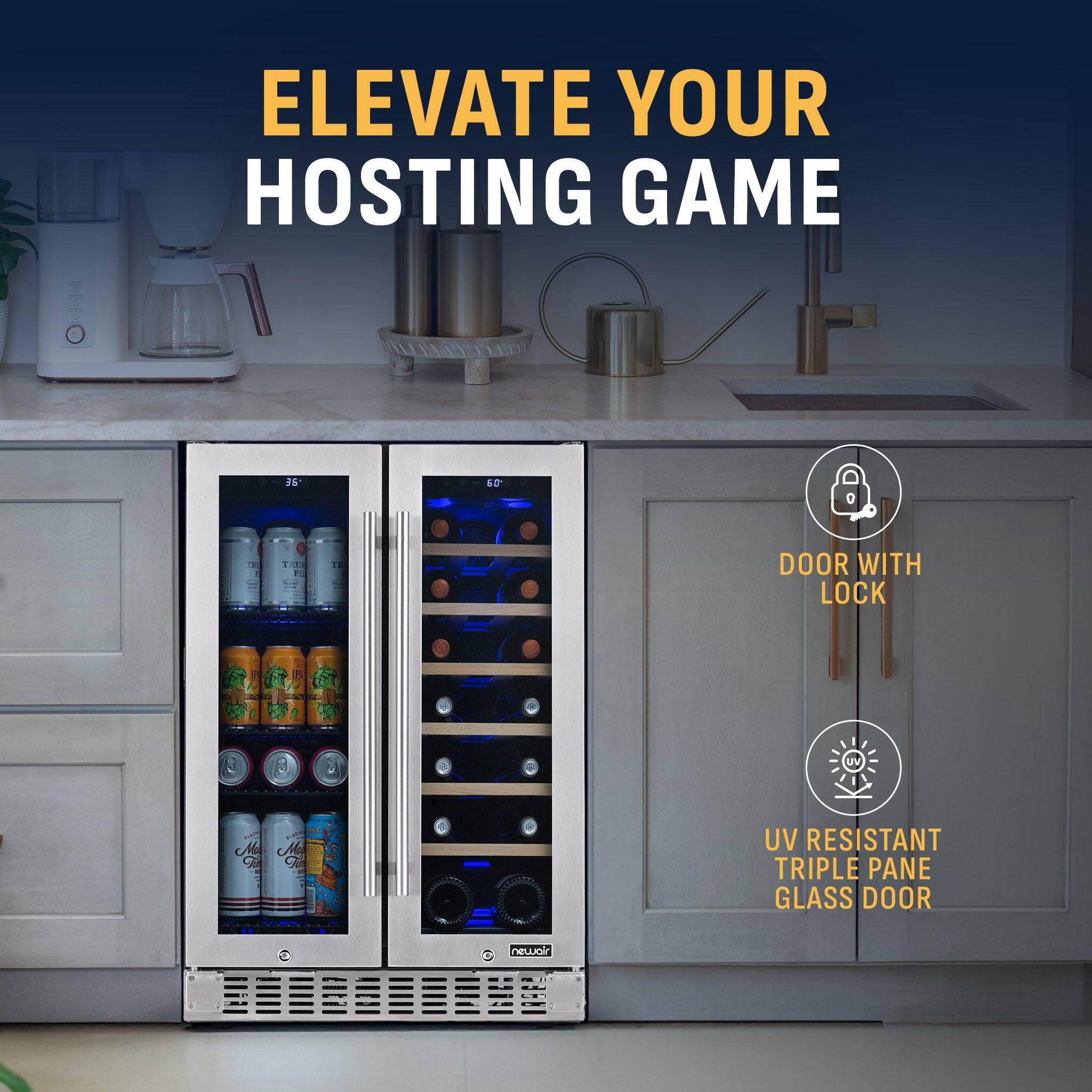 ELEVATE YOUR HOSTING GAME

DOOR WITH LOCK

UV RESISTANT TRIPLE PANE GLASS DOOR