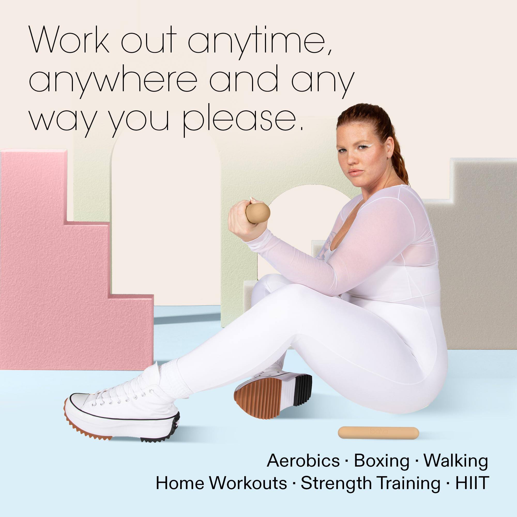 Work out anytime, anywhere and any way you please.

Aerobics • Boxing • Walking  
Home Workouts • Strength Training • HIIT