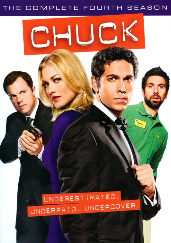  Chuck: The Complete Fourth Season [5 Discs] [DVD]