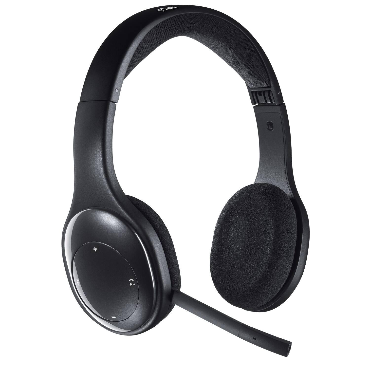 Alt View 18. Logitech - H800 RF Wireless On-Ear Headset - Black.