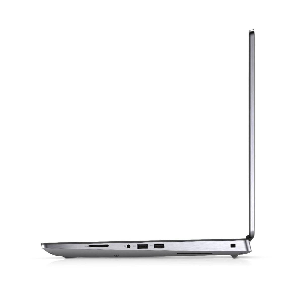 Left. Dell - Dell Precision 7760 Core i7-11850H 2.5GHz, 64GB, 2TB SSD, 17.3inch FHD, Windows 11 Pro (Refurbished) - Gray.