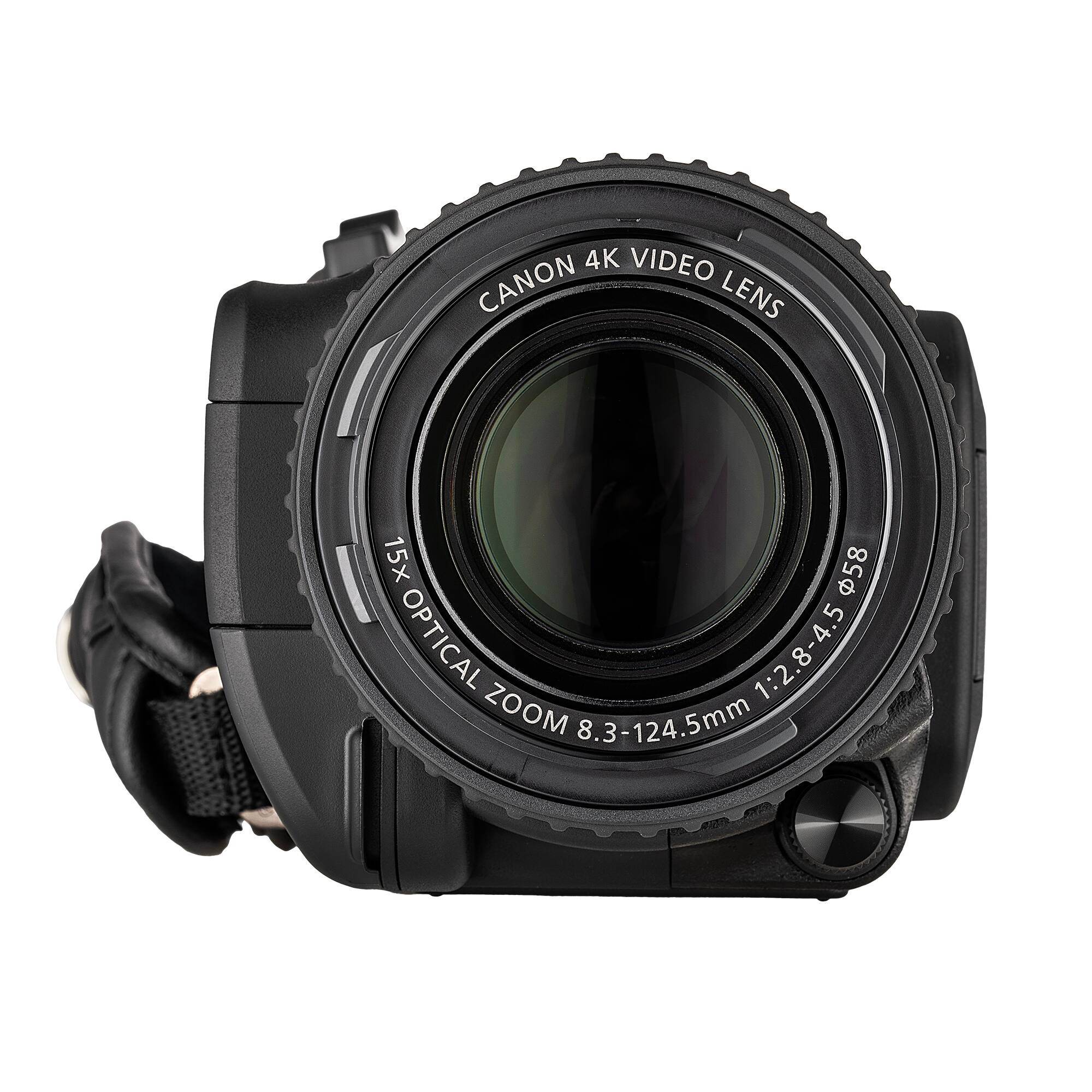 4K VIDEO CANON LENS 15x 58 OPTICAL 1:2.8-4.5 1:2 ZOOM 8.3-124.5mm