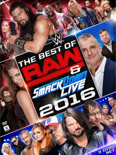  WWE: The Best of Raw &amp; Smackdown Live 2016 [3 Discs] [DVD]