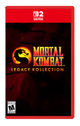 2 NINTENDO SWITCH MORTAL KOMBAT™ LEGACY COLLECTION MATURE 17+ M ESRB - M (Mature 17+)