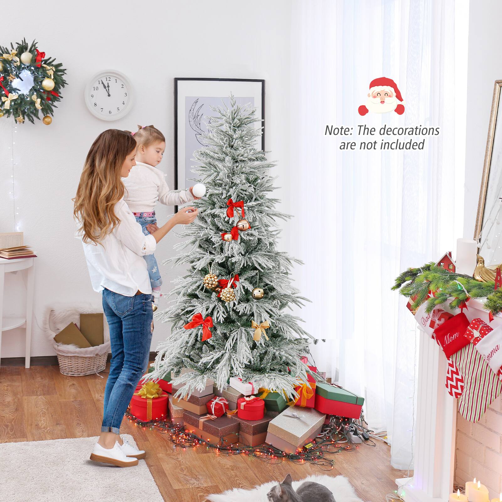 12 1 10 Y + e 1 . 1 B 1 4 3

Note: The decorations are not included

Dr Mom mma