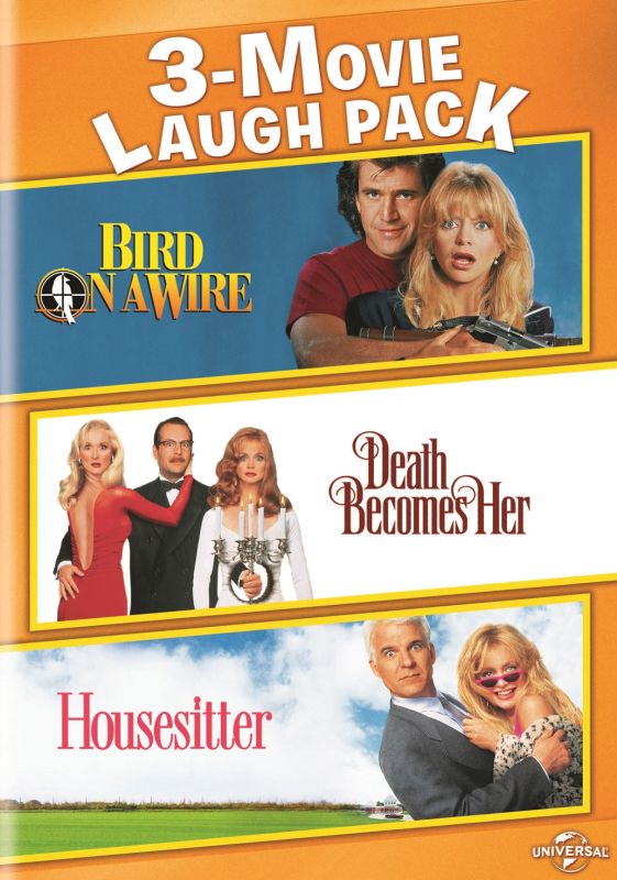  3-Movie Laugh Pack: Bird on a Wire/Death Becomes Her/Housesitter [DVD]