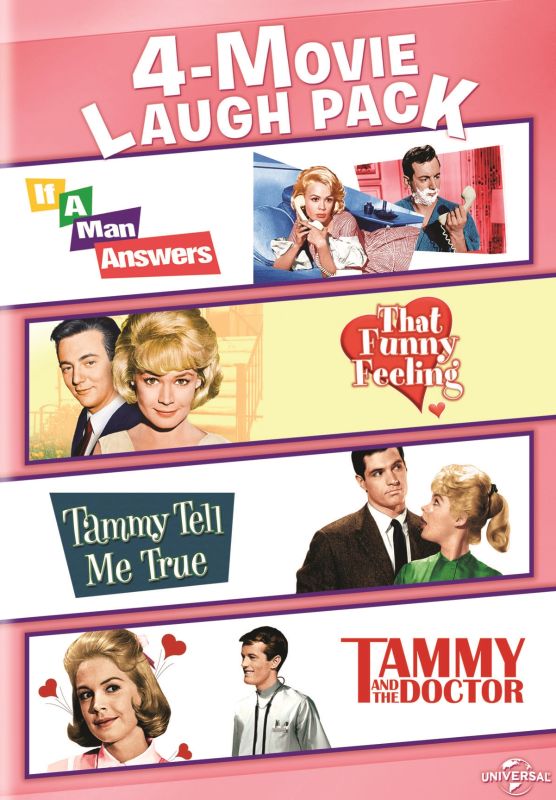  4-Movie Laugh Pack: If a Man Answers/That Funny Feeling/Tammy Tell Me True/Tammy and the Doctor [DVD]