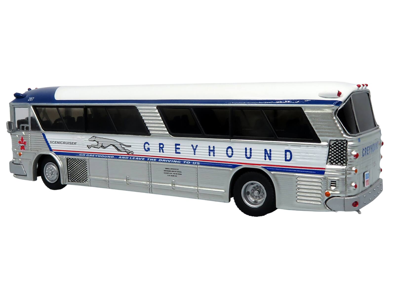 287 SCENICRUISER  
GO GREYHOUND... AND LEAVE THE DRIVING TO US