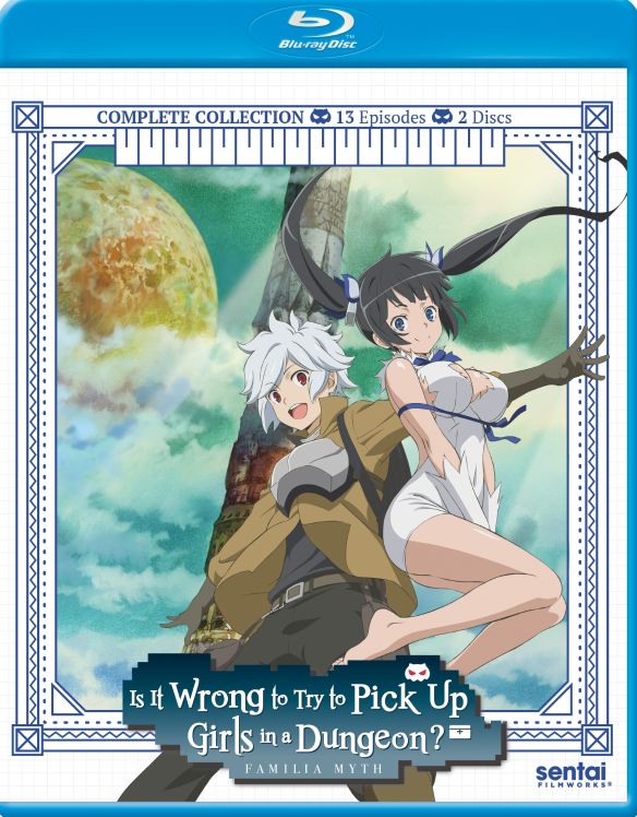 Is It Wrong to Try to Pick Up Girls in a Dungeon? [Blu-ray] [2 Discs] was $49.99 now $28.99 (42.0% off)