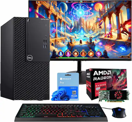 Epic Fantasy
H OptiPlex 3080
DOLL
Windows 11 Pro
BLARTECH
AMD Radeon RX 580
Microsoft Authorized Reseller
