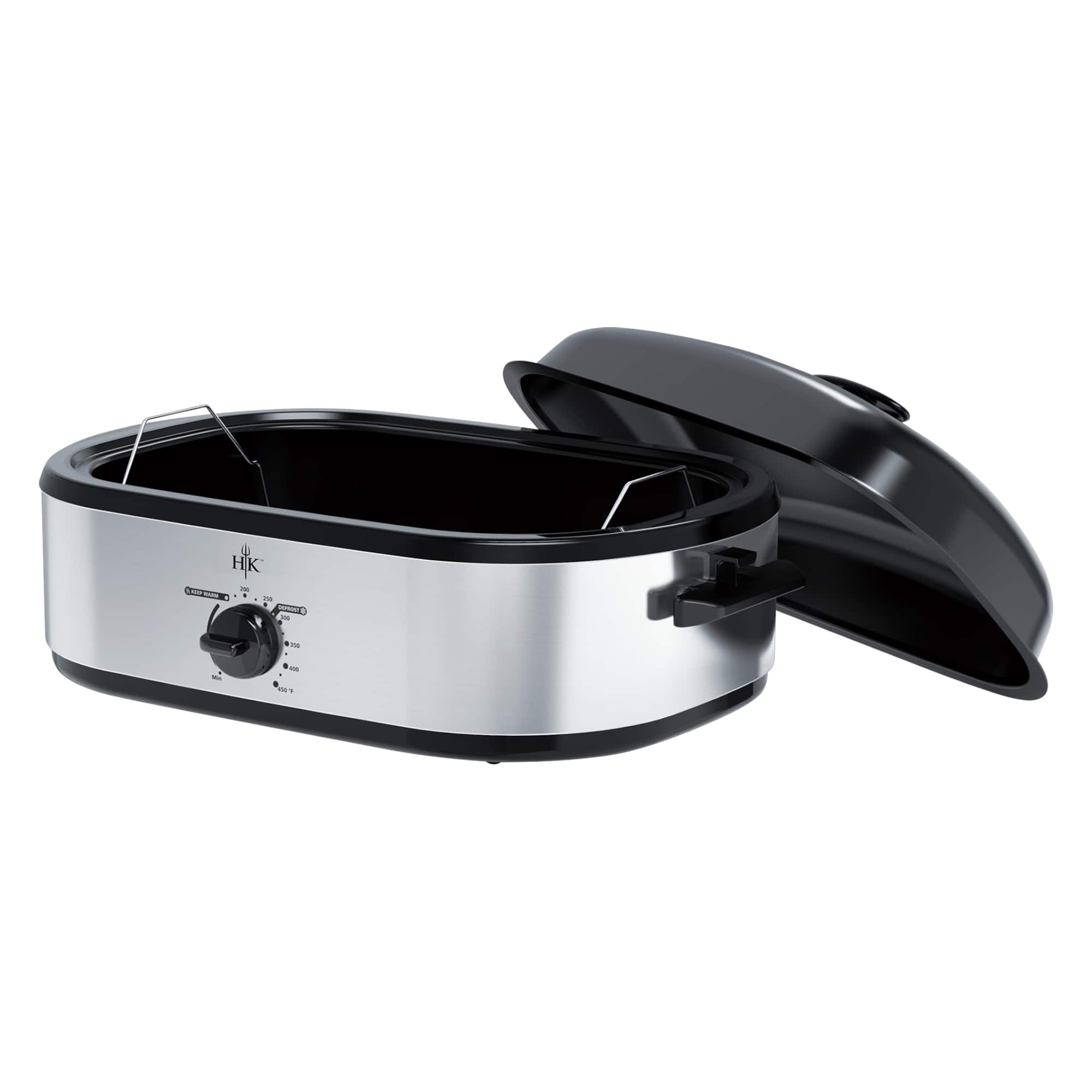 Hell's Kitchen - 18-Quart Electric Roaster - Black