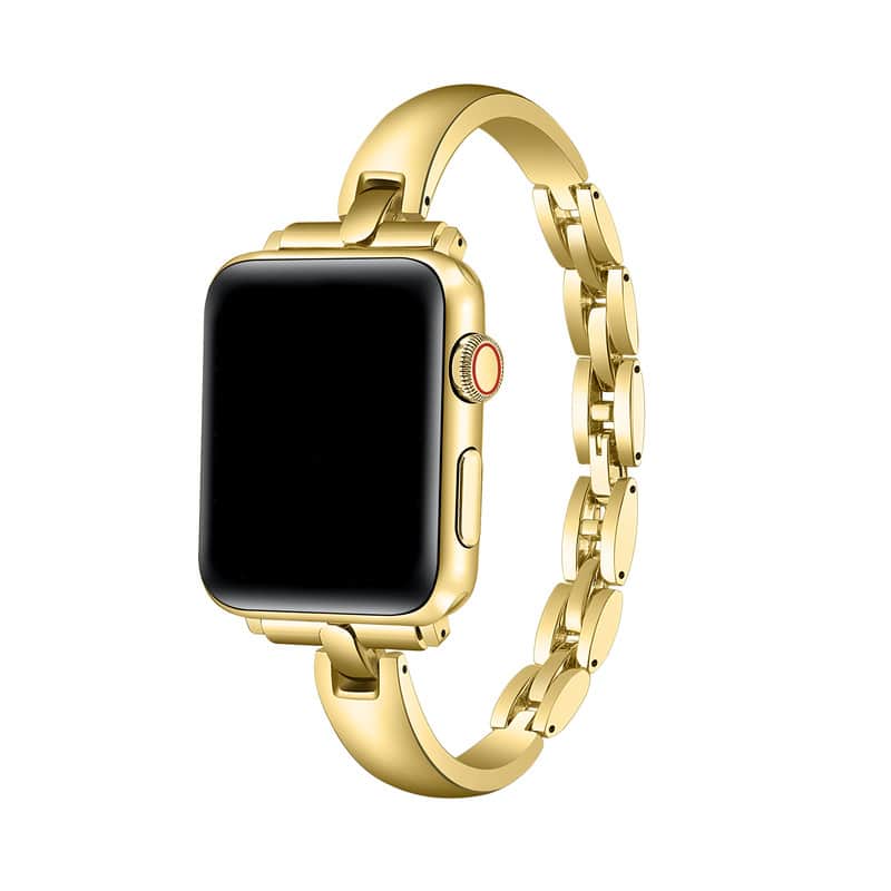 Posh Tech - Alexis Stainless Steel Bracelet Band for Apple Watch - Gold