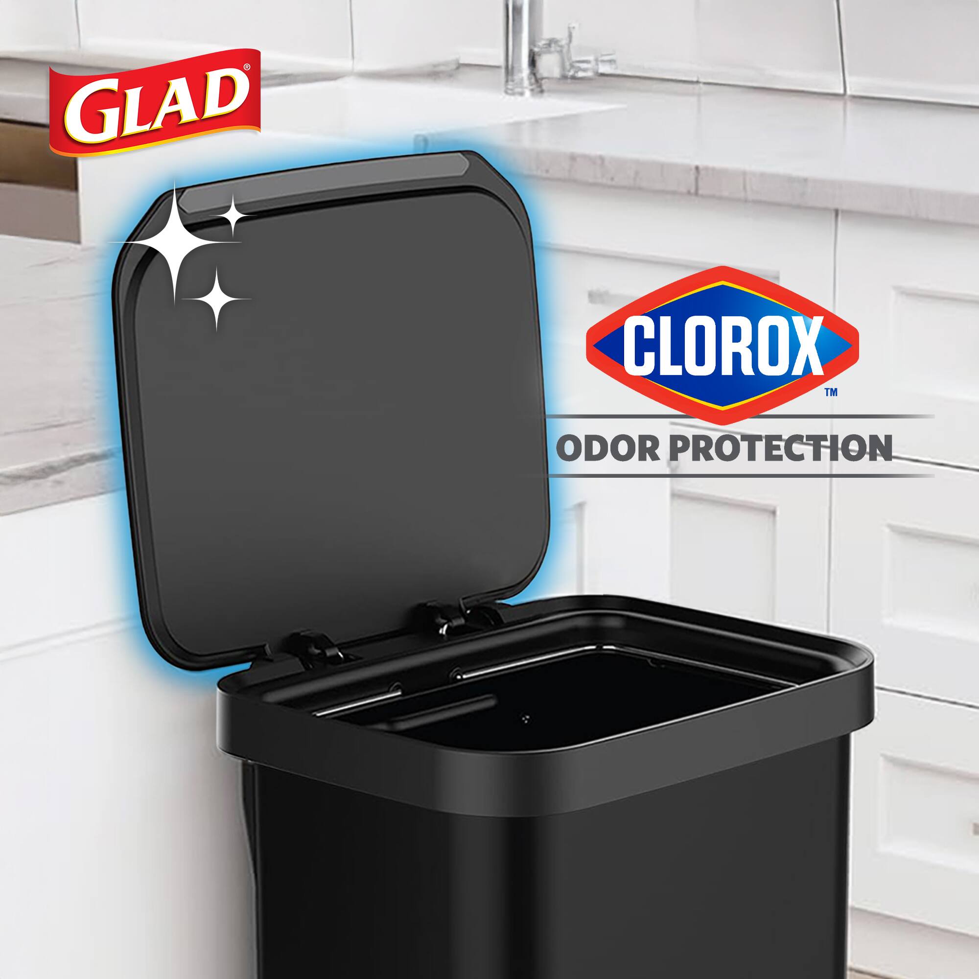 GLAD CLOROX ODOR PROTECTION