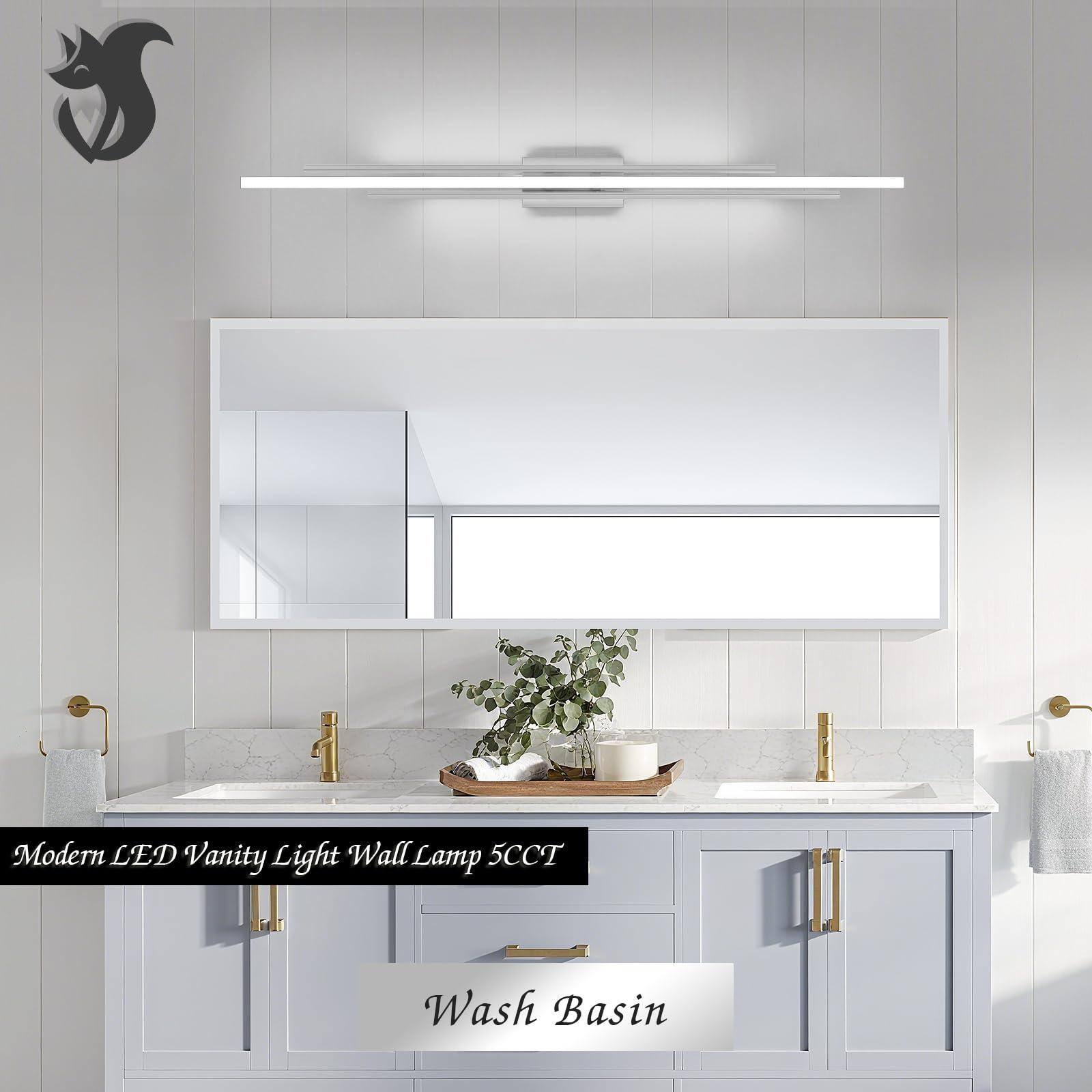 Modern LED Vanity Light Wall Lamp 5CCT  
Wash Basin